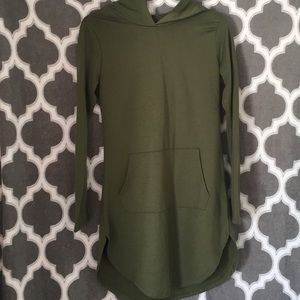 Hooded T Shirt Dress
